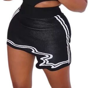 Asymmetrical Mini Skirt